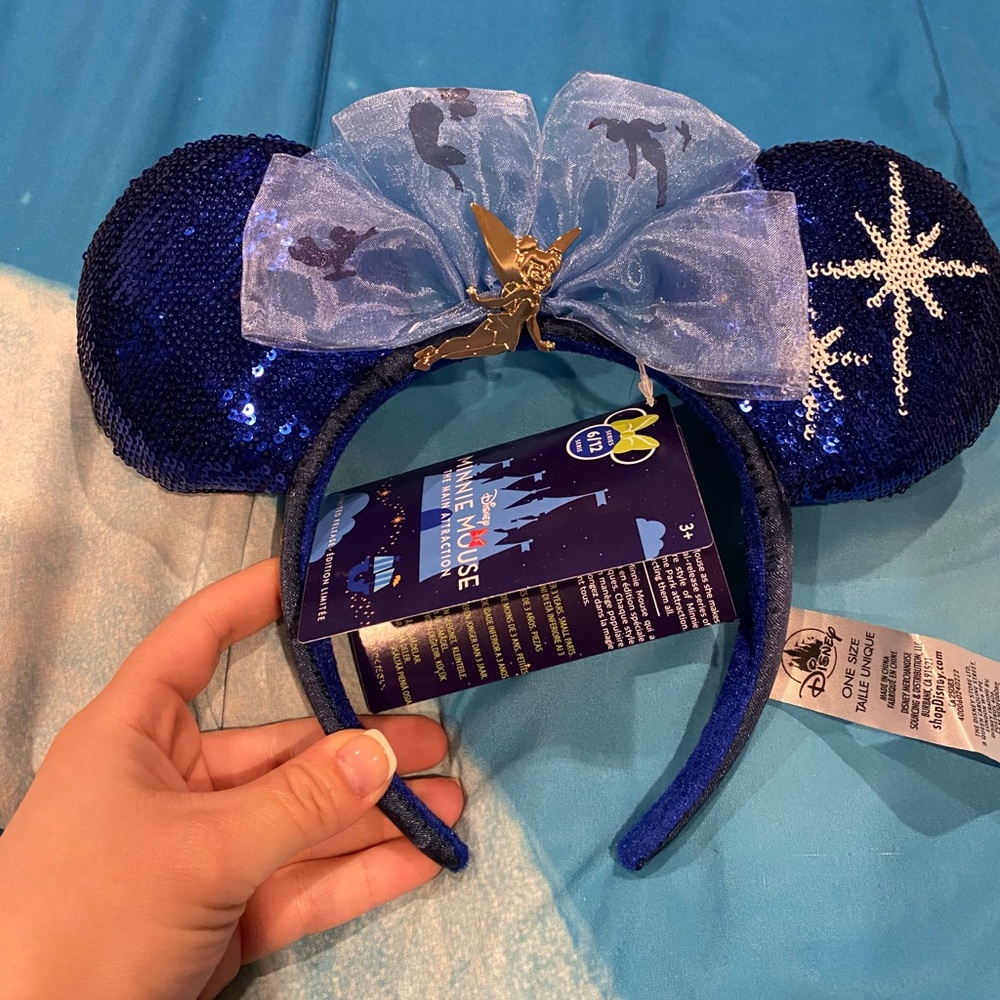 Peter Pan Minnie Mouse Main Attraction Ears